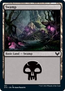 Swamp (371), Strixhaven: School of Mages 371