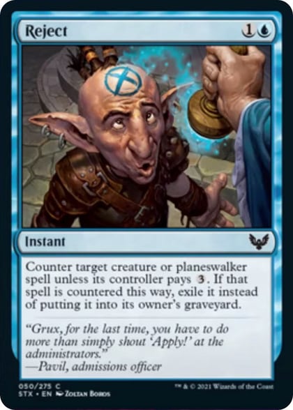 Reject, Strixhaven: School of Mages 50