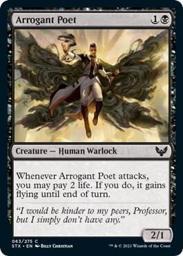 Arrogant Poet, Strixhaven: School of Mages 63