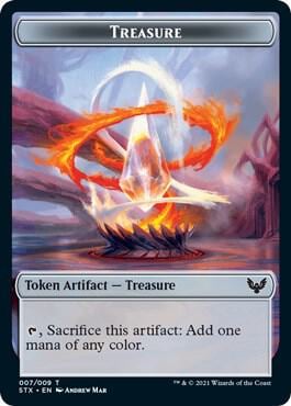 Treasure Token, Strixhaven: School of Mages 7