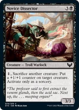 Novice Dissector, Strixhaven: School of Mages 79