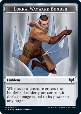 Emblem - Lukka, Wayward Bonder, Strixhaven: School of Mages 8
