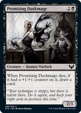 Promising Duskmage, Strixhaven: School of Mages 85