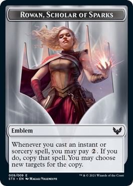 Emblem - Rowan, Scholar of Sparks, Strixhaven: School of Mages 9
