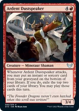 Ardent Dustspeaker, Strixhaven: School of Mages 92