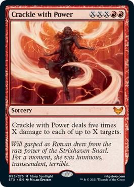 Crackle with Power, Strixhaven: School of Mages 95
