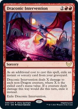 Draconic Intervention, Strixhaven: School of Mages 96