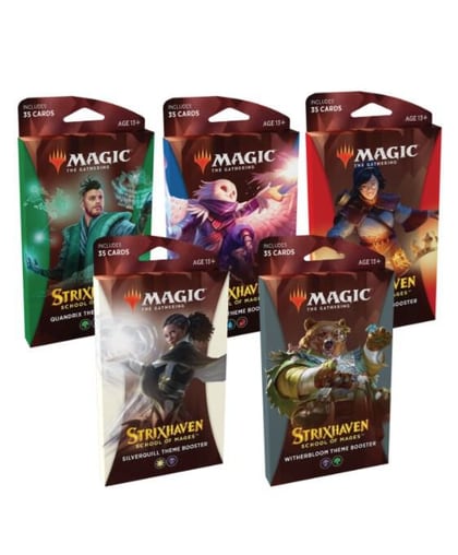 Strixhaven: School of Mages - Theme Booster [Set of 5], Strixhaven: School of Mages P233261