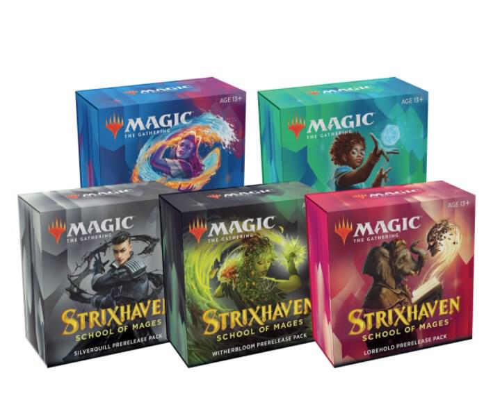 Strixhaven: School of Mages - Prerelease Pack [Set of 5], Strixhaven: School of Mages P233312