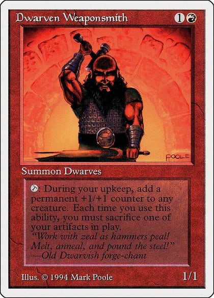 Dwarven Weaponsmith, Summer Magic 145