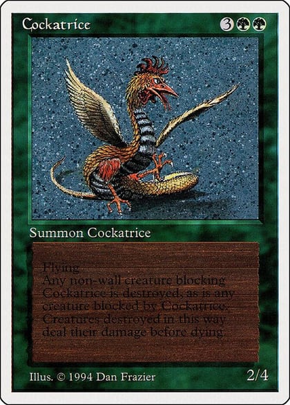 Cockatrice, Summer Magic 189