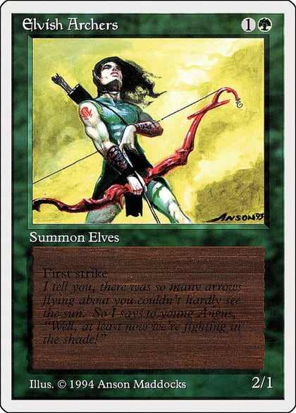 Elvish Archers, Summer Magic 193