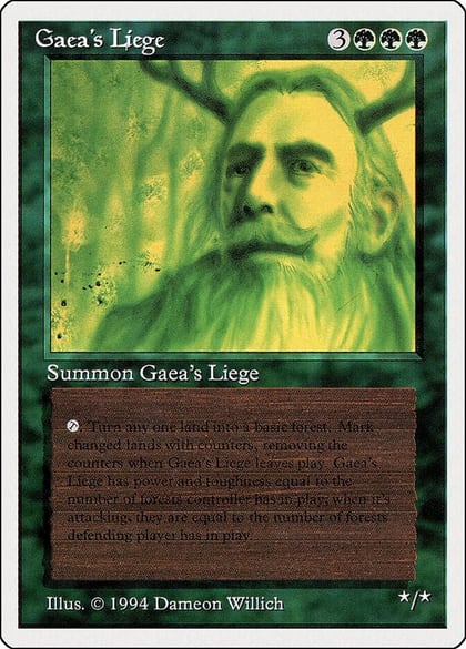 Gaea's Liege, Summer Magic 198