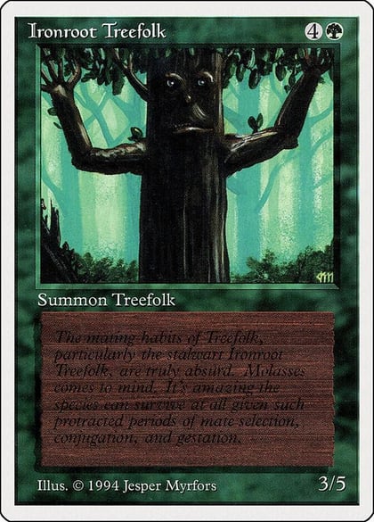 Ironroot Treefolk, Summer Magic 204