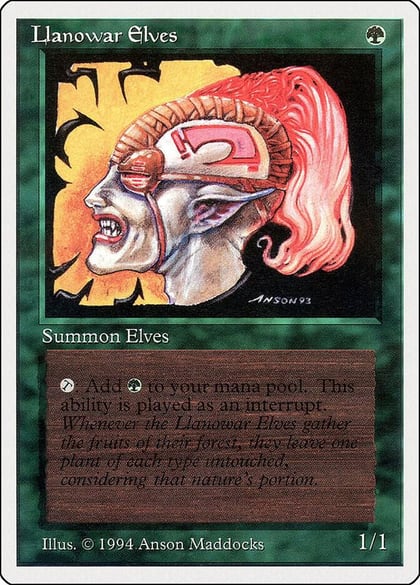 Llanowar Elves, Summer Magic 211
