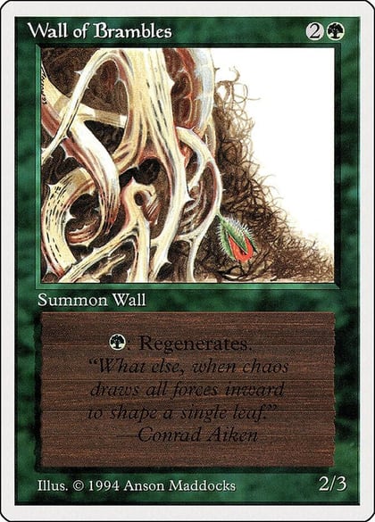 Wall of Brambles, Summer Magic 224