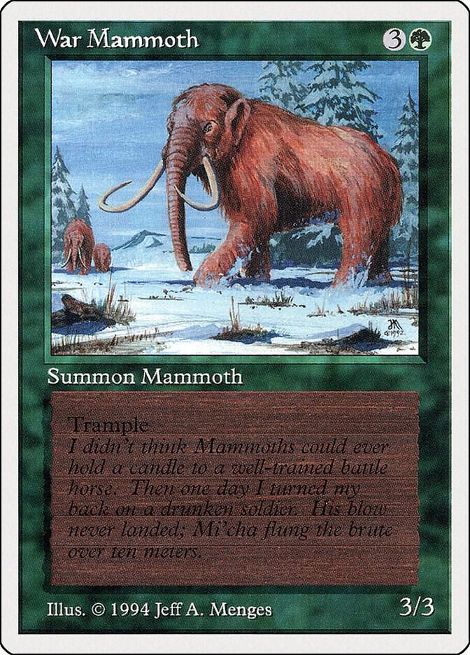 War Mammoth, Summer Magic 228