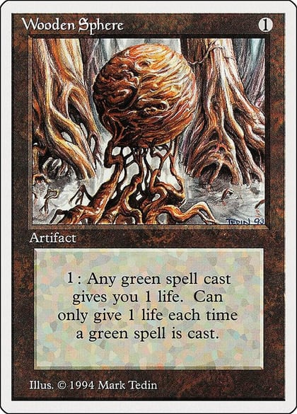 Wooden Sphere, Summer Magic 281