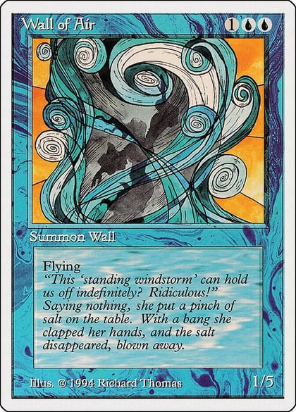 Wall of Air, Summer Magic 90