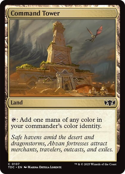 Command Tower, Commander: Tarkir: Dragonstorm 107