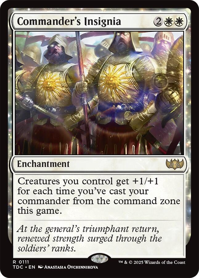 Commander's Insignia, Commander: Tarkir: Dragonstorm 111