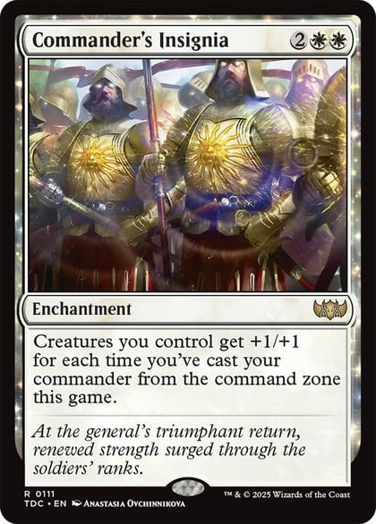 Commander's Insignia, Commander: Tarkir: Dragonstorm 111