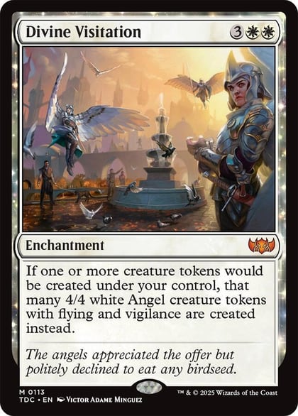 Divine Visitation, Commander: Tarkir: Dragonstorm 113
