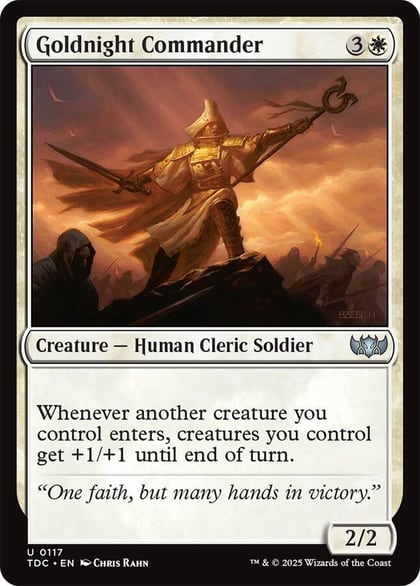 Goldnight Commander, Commander: Tarkir: Dragonstorm 117