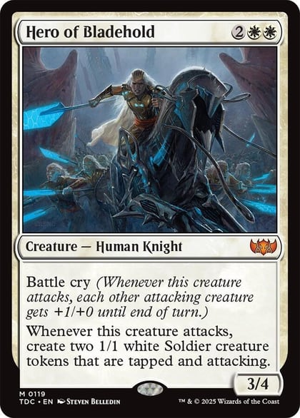 Hero of Bladehold, Commander: Tarkir: Dragonstorm 119