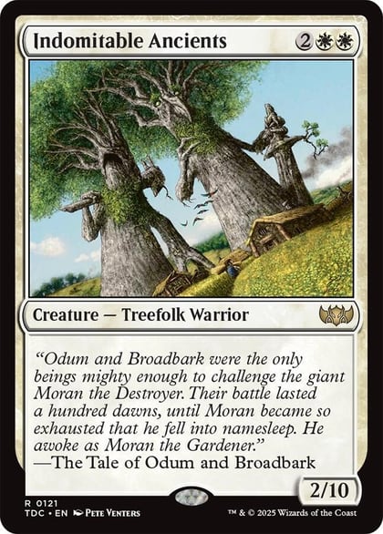 Indomitable Ancients, Commander: Tarkir: Dragonstorm 121