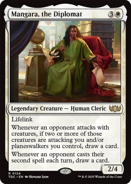 Mangara, the Diplomat, Commander: Tarkir: Dragonstorm 124