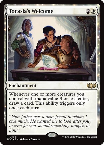 Tocasia's Welcome, Commander: Tarkir: Dragonstorm 135
