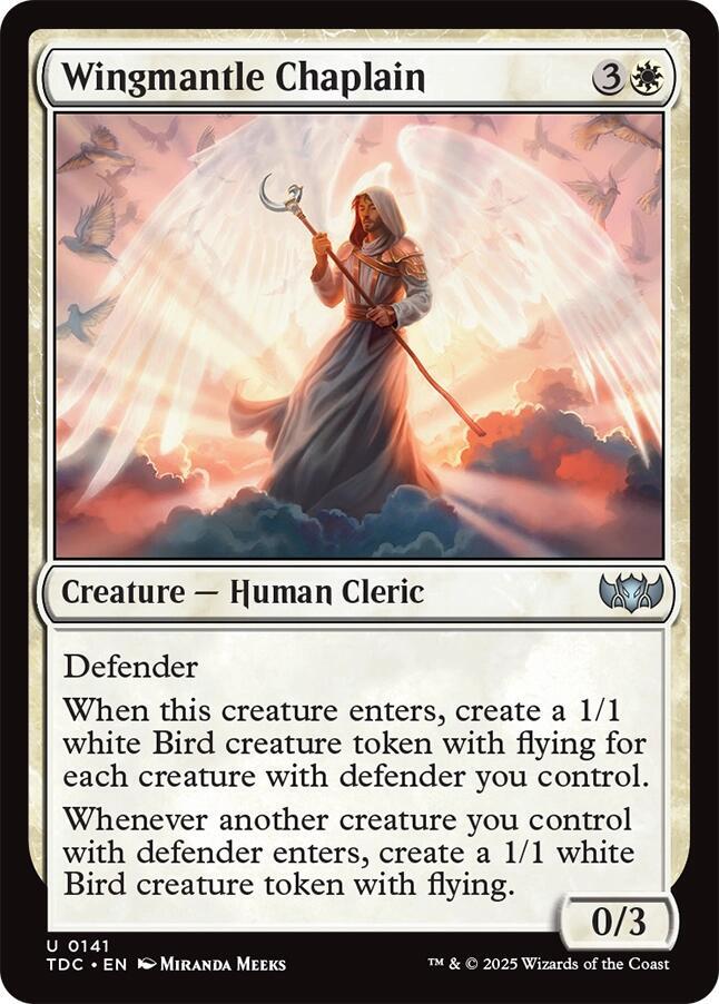 Wingmantle Chaplain, Commander: Tarkir: Dragonstorm 141
