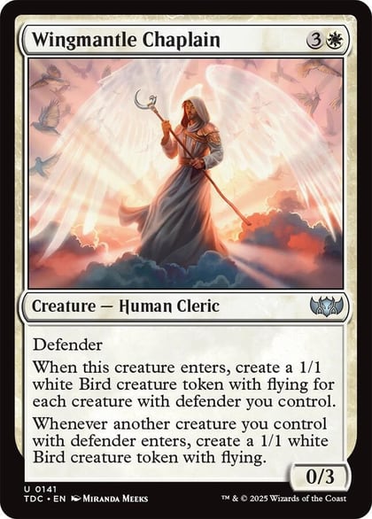 Wingmantle Chaplain, Commander: Tarkir: Dragonstorm 141