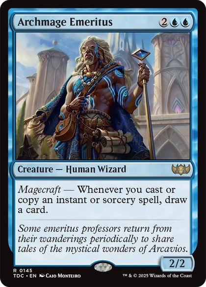 Archmage Emeritus, Commander: Tarkir: Dragonstorm 145