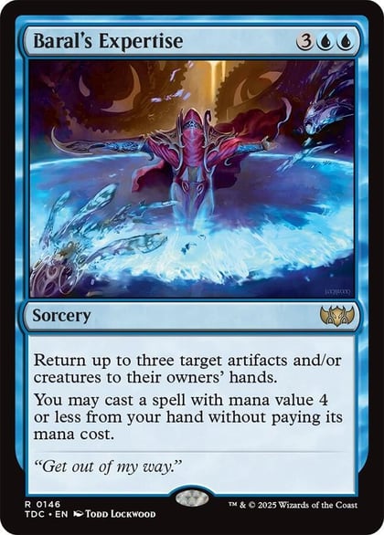 Baral's Expertise, Commander: Tarkir: Dragonstorm 146