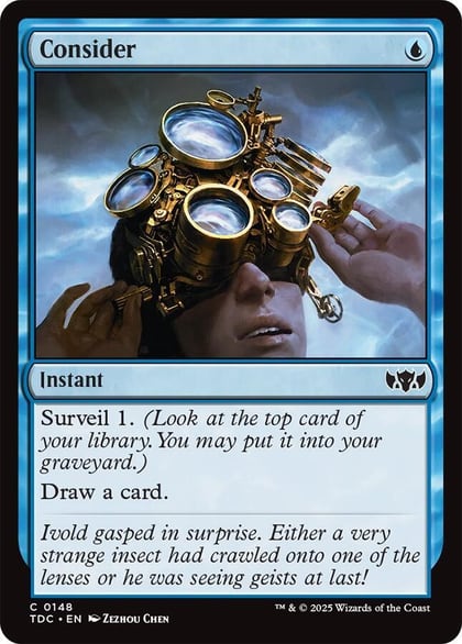 Consider, Commander: Tarkir: Dragonstorm 148