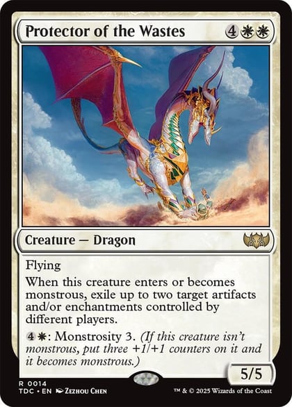 Protector of the Wastes, Commander: Tarkir: Dragonstorm 14