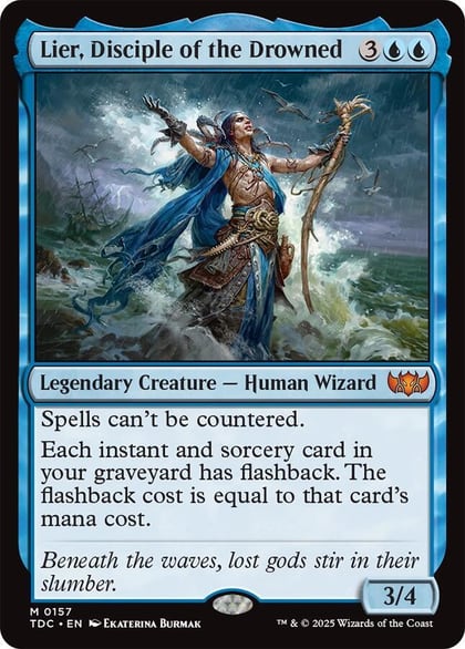 Lier, Disciple of the Drowned, Commander: Tarkir: Dragonstorm 157