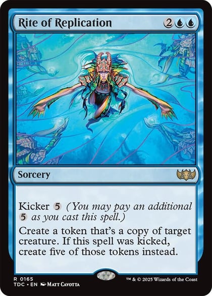 Rite of Replication, Commander: Tarkir: Dragonstorm 165
