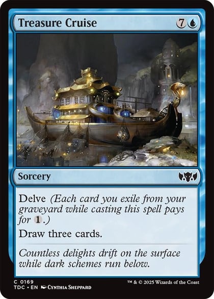 Treasure Cruise, Commander: Tarkir: Dragonstorm 169