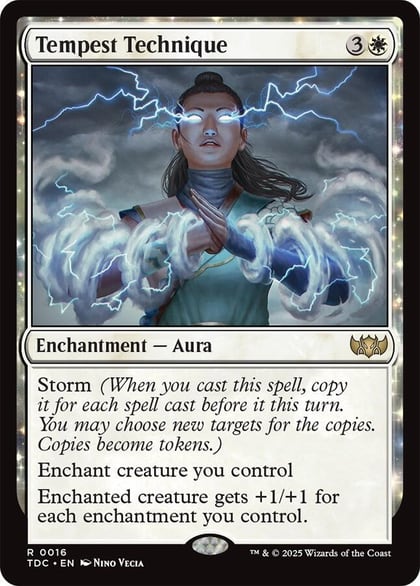 Tempest Technique, Commander: Tarkir: Dragonstorm 16