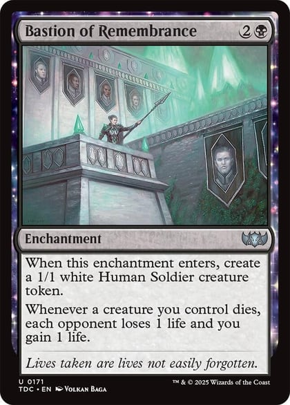 Bastion of Remembrance, Commander: Tarkir: Dragonstorm 171