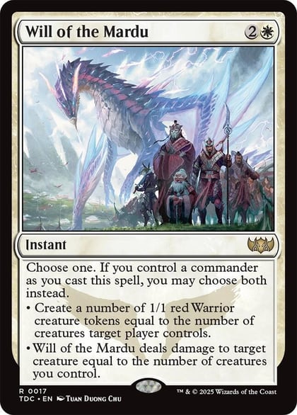 Will of the Mardu, Commander: Tarkir: Dragonstorm 17