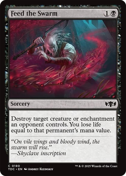 Feed the Swarm, Commander: Tarkir: Dragonstorm 180
