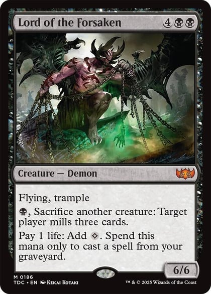 Lord of the Forsaken, Commander: Tarkir: Dragonstorm 186