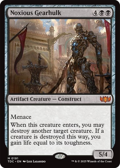 Noxious Gearhulk, Commander: Tarkir: Dragonstorm 191
