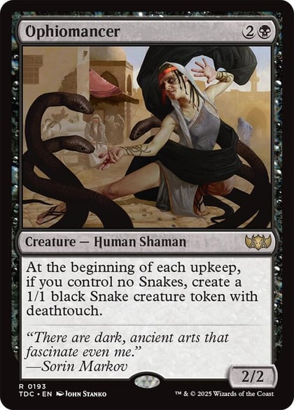 Ophiomancer, Commander: Tarkir: Dragonstorm 193