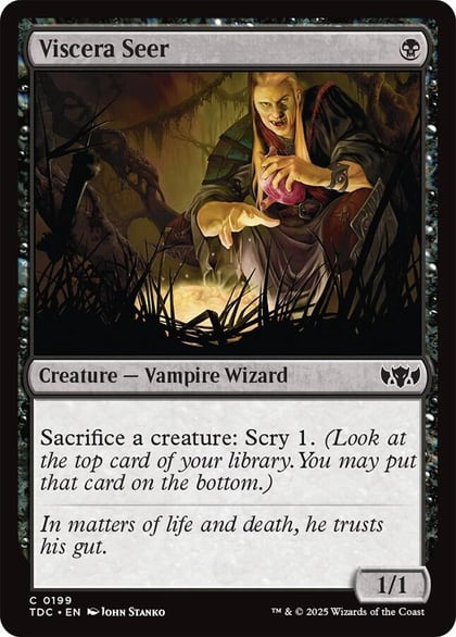 Viscera Seer, Commander: Tarkir: Dragonstorm 199