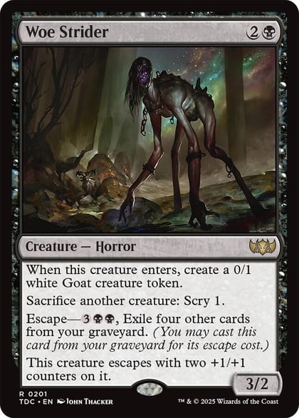 Woe Strider, Commander: Tarkir: Dragonstorm 201